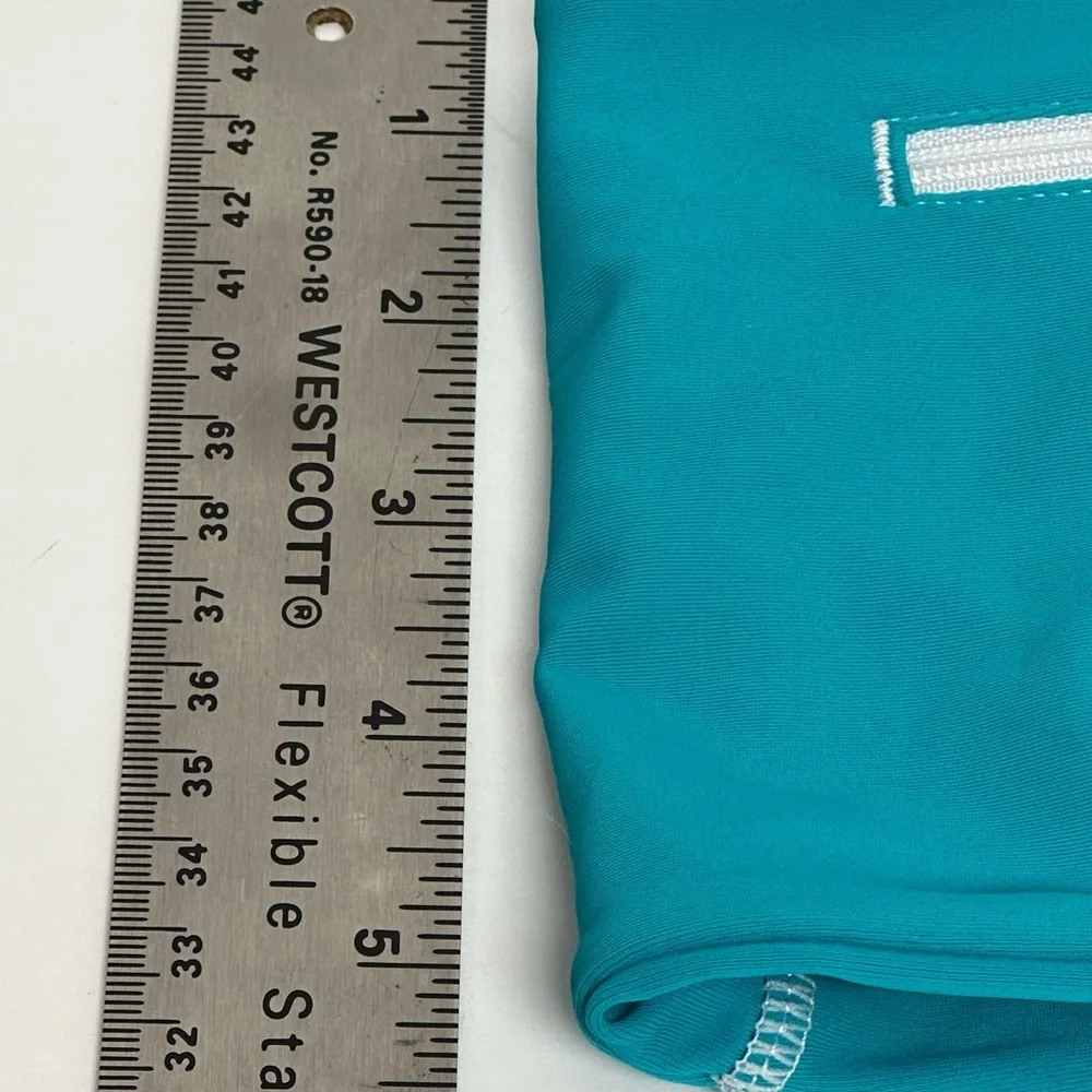 SL3S Hip Zip Running Band Belt Bag Teal Size Small